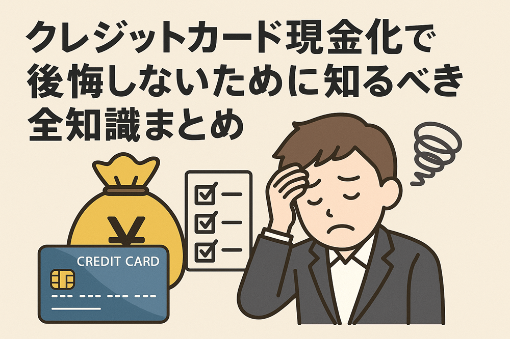 クレジットカード現金化で後悔しないために知るべき全知識まとめ